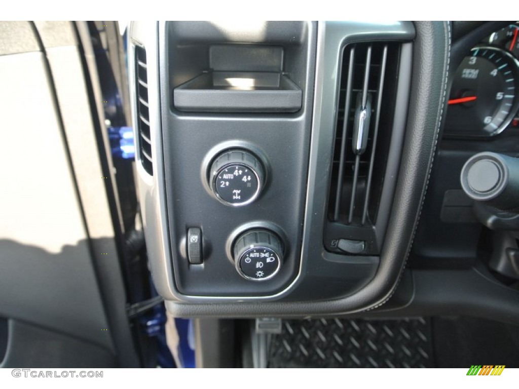 2014 Silverado 1500 LTZ Double Cab 4x4 - Blue Topaz Metallic / Jet Black photo #10
