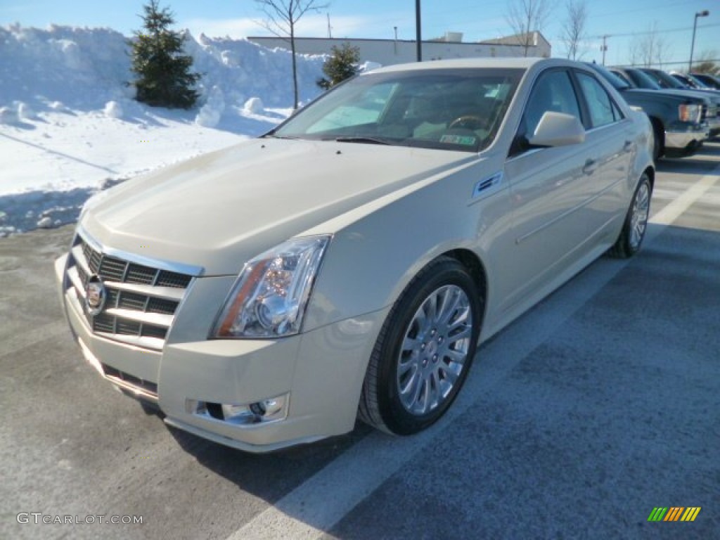 2010 CTS 4 3.6 AWD Sedan - Vanilla Latte / Ebony photo #3