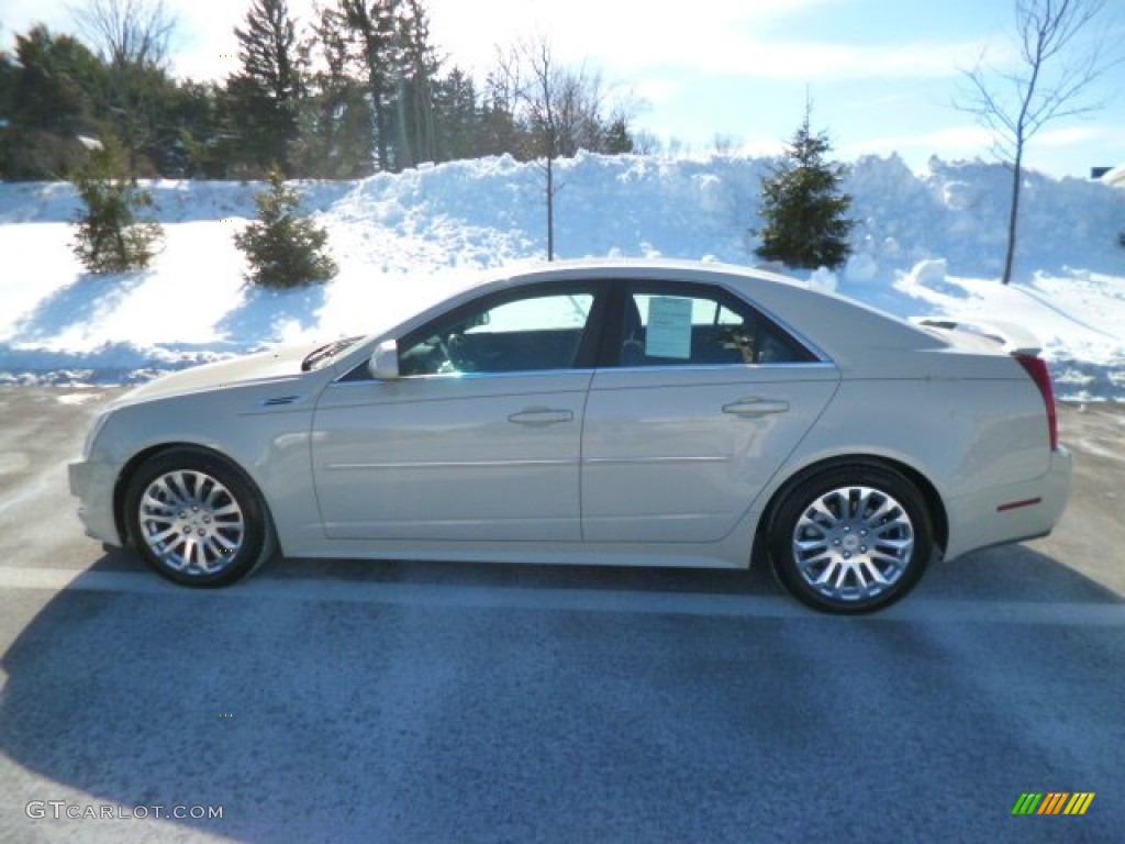 2010 CTS 4 3.6 AWD Sedan - Vanilla Latte / Ebony photo #4