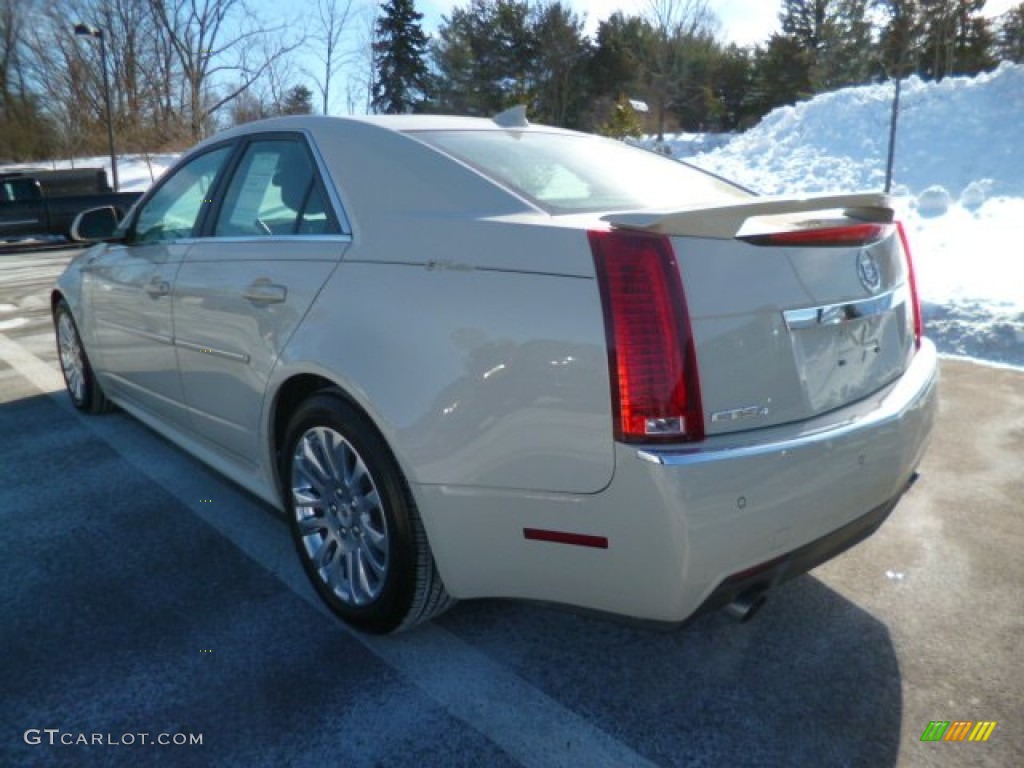 2010 CTS 4 3.6 AWD Sedan - Vanilla Latte / Ebony photo #5