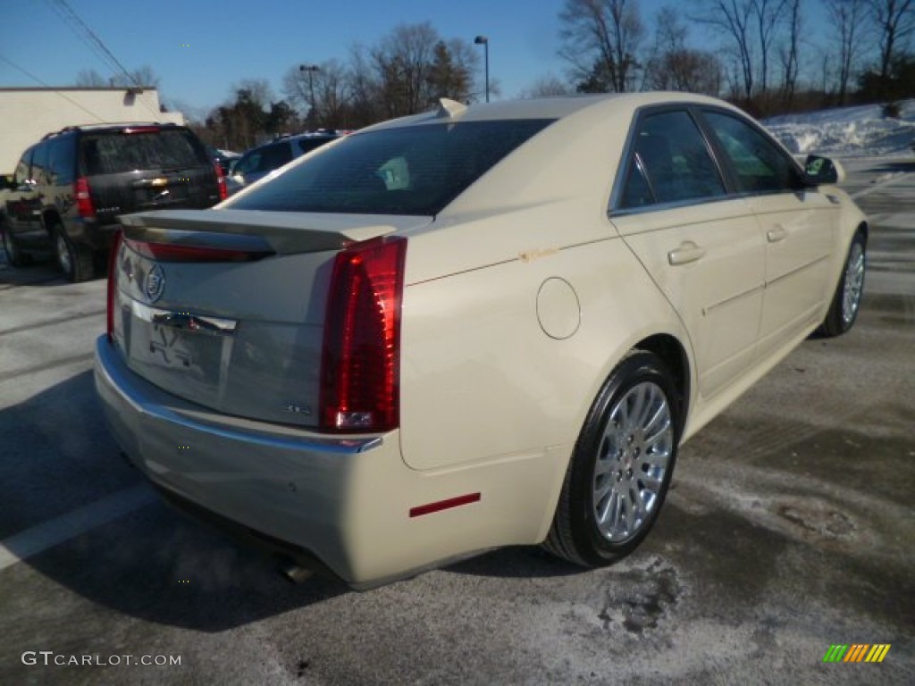 2010 CTS 4 3.6 AWD Sedan - Vanilla Latte / Ebony photo #7