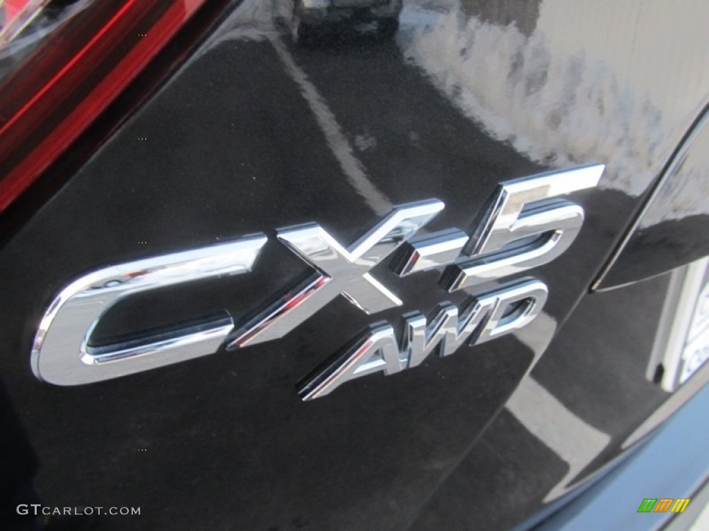 2013 CX-5 Touring AWD - Black Mica / Black photo #5