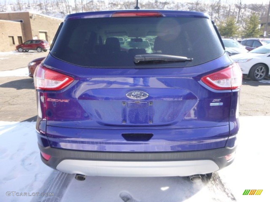 2014 Escape SE 1.6L EcoBoost 4WD - Deep Impact Blue / Medium Light Stone photo #3