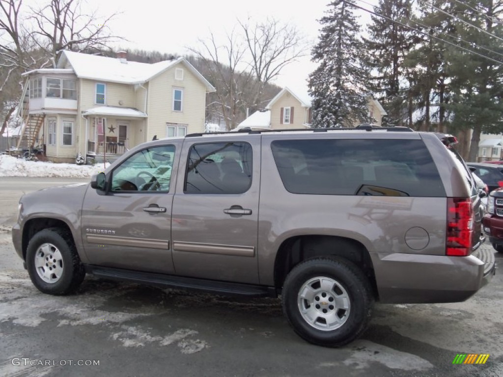 Mocha Steel Metallic 2014 Chevrolet Suburban LS 4x4 Exterior Photo #90425751