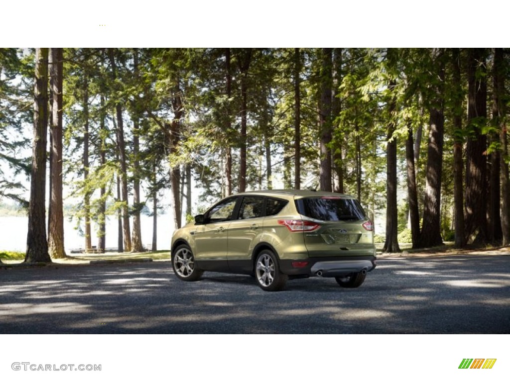 2014 Escape SE 1.6L EcoBoost 4WD - Ruby Red / Charcoal Black photo #2