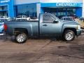 2008 Blue Granite Metallic Chevrolet Silverado 1500 Work Truck Regular Cab  photo #1