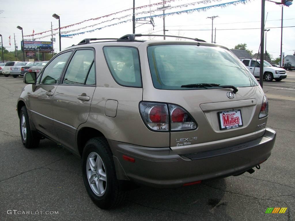 2003 RX 300 AWD - Burnished Gold Metallic / Ivory photo #3