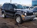 2005 Black Clearcoat Jeep Liberty Sport 4x4  photo #2