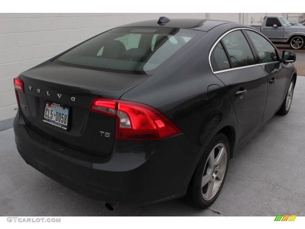 2012 S60 T5 - Black Sapphire Metallic / Off Black/Anthracite Black photo #4