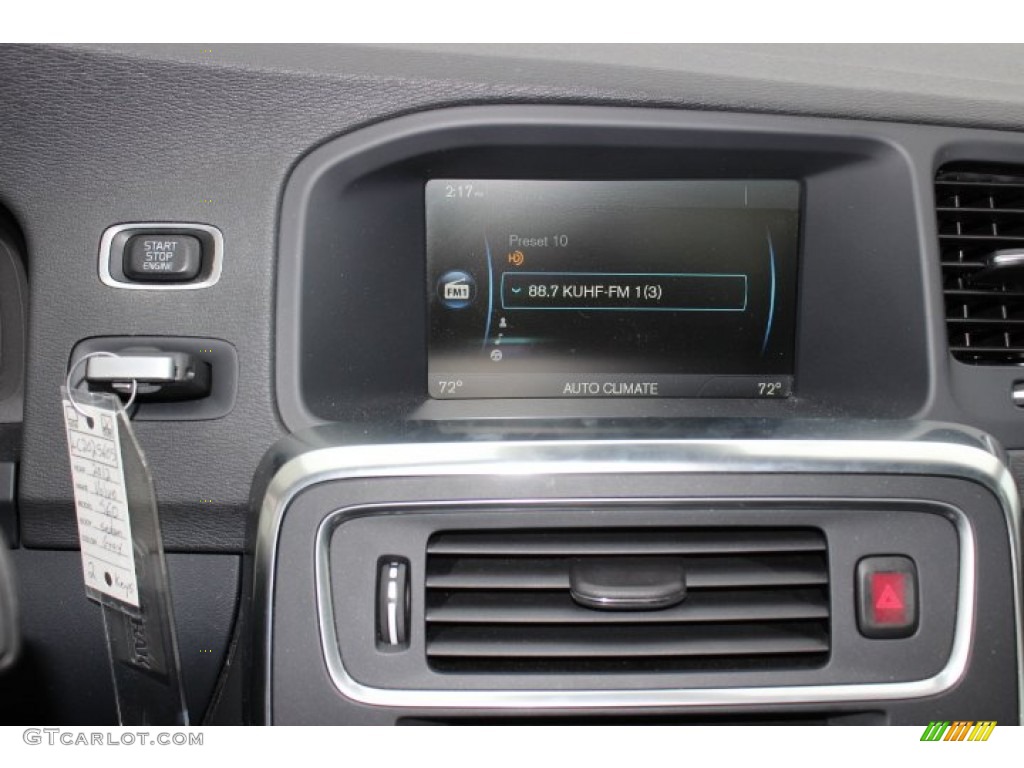 2012 S60 T5 - Black Sapphire Metallic / Off Black/Anthracite Black photo #16
