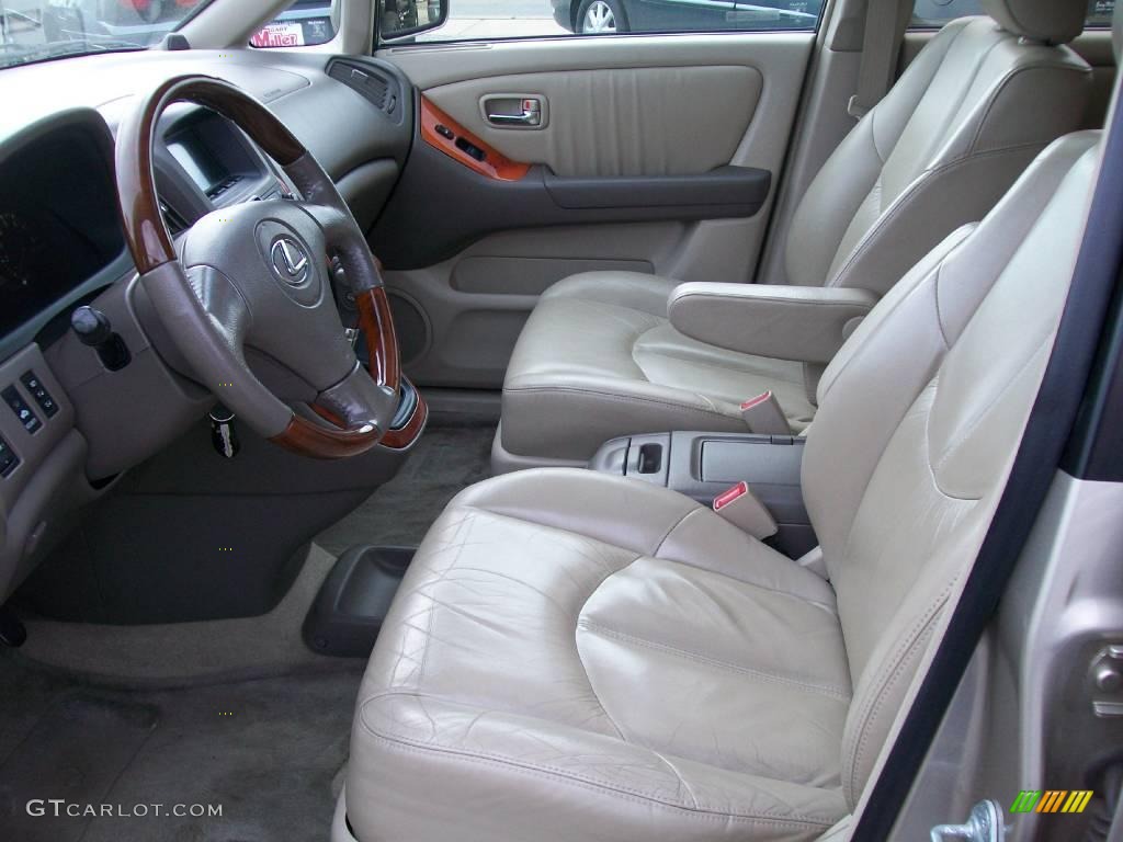 2003 RX 300 AWD - Burnished Gold Metallic / Ivory photo #12