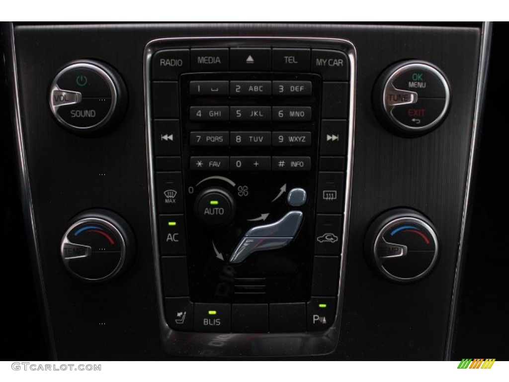 2012 S60 T5 - Black Sapphire Metallic / Off Black/Anthracite Black photo #17