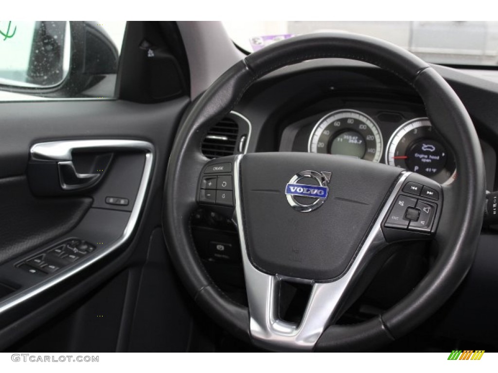 2012 S60 T5 - Black Sapphire Metallic / Off Black/Anthracite Black photo #27