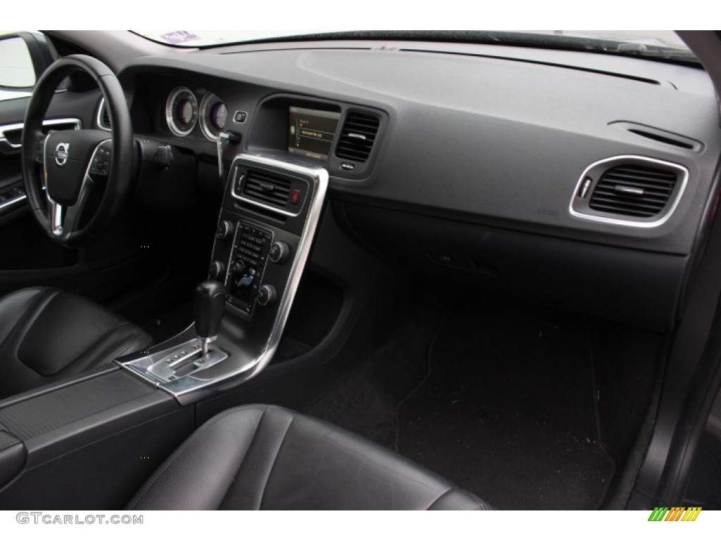 2012 S60 T5 - Black Sapphire Metallic / Off Black/Anthracite Black photo #30