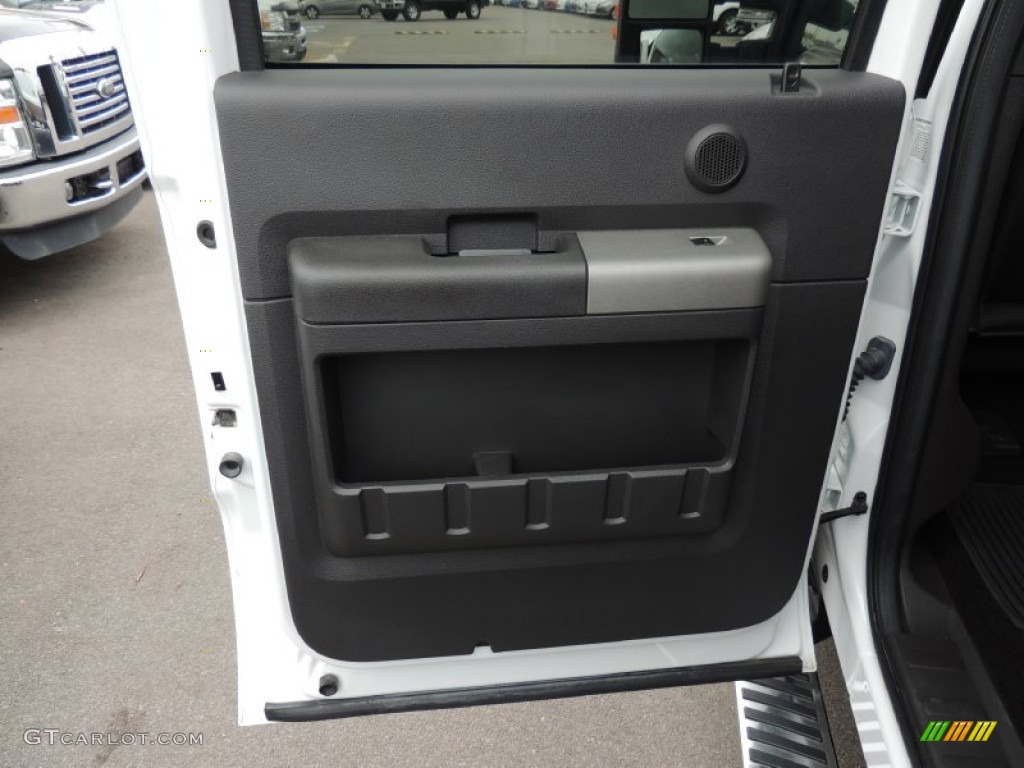 2012 F350 Super Duty Lariat Crew Cab 4x4 Dually - Oxford White / Black photo #11
