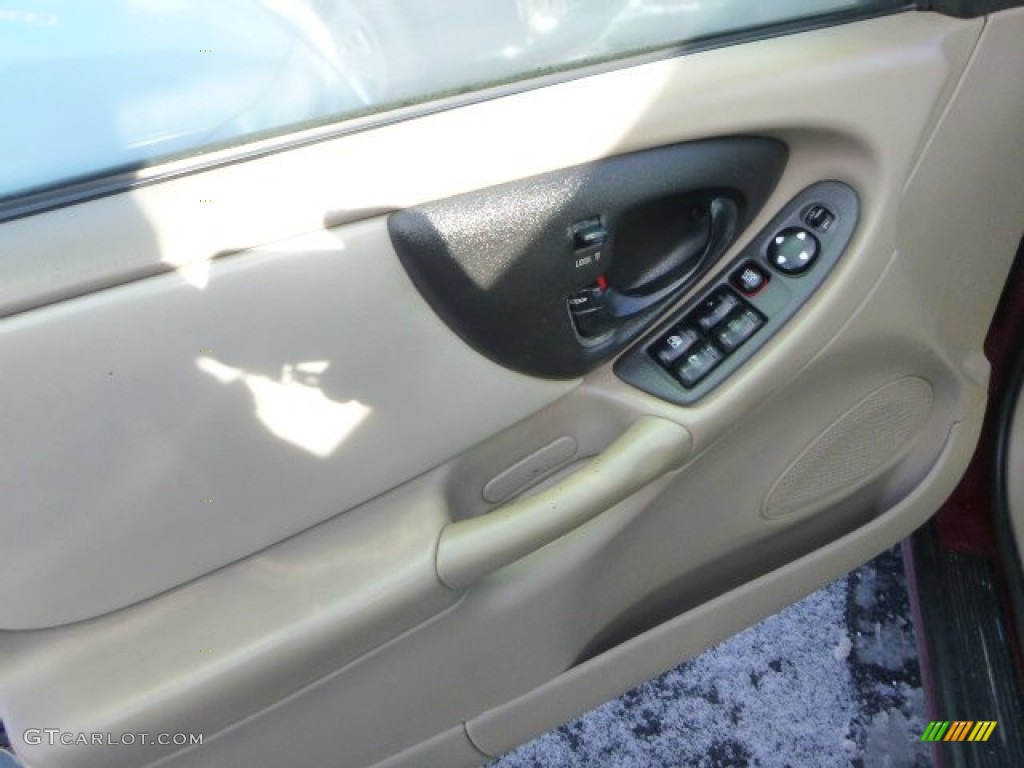 2003 Malibu LS Sedan - Redfire Metallic / Neutral Beige photo #11