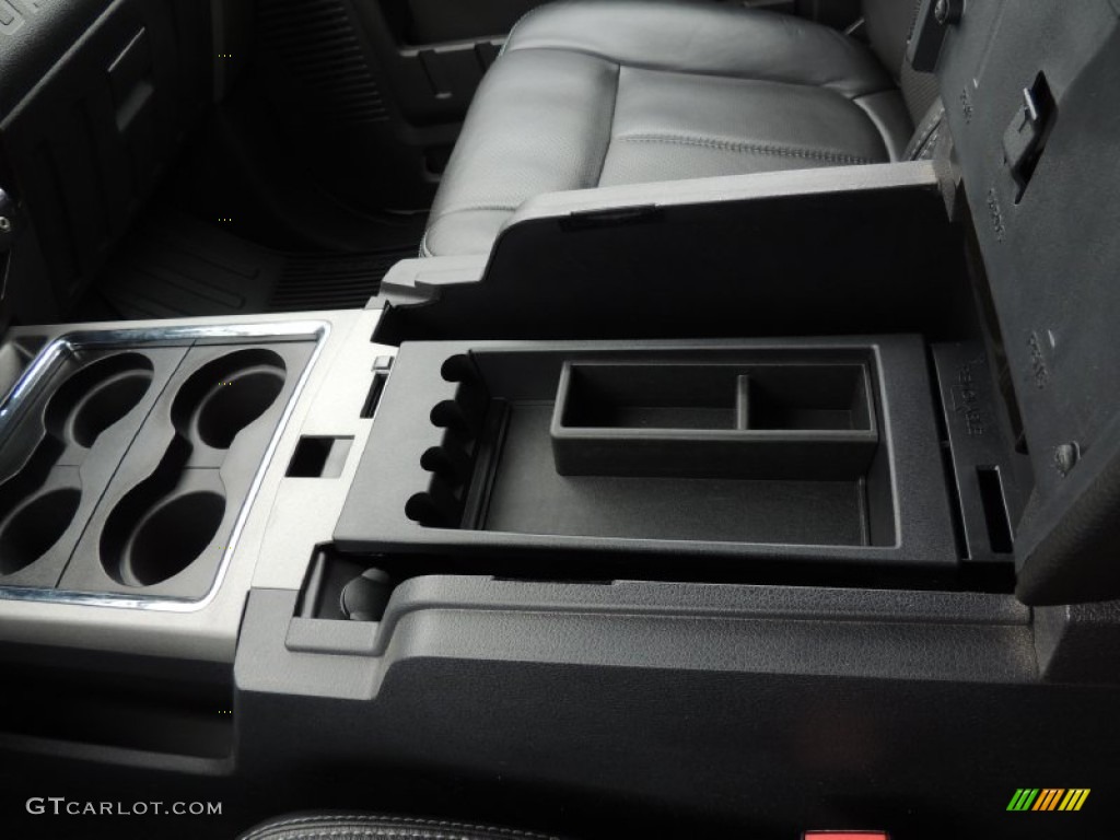 2012 F350 Super Duty Lariat Crew Cab 4x4 Dually - Oxford White / Black photo #24