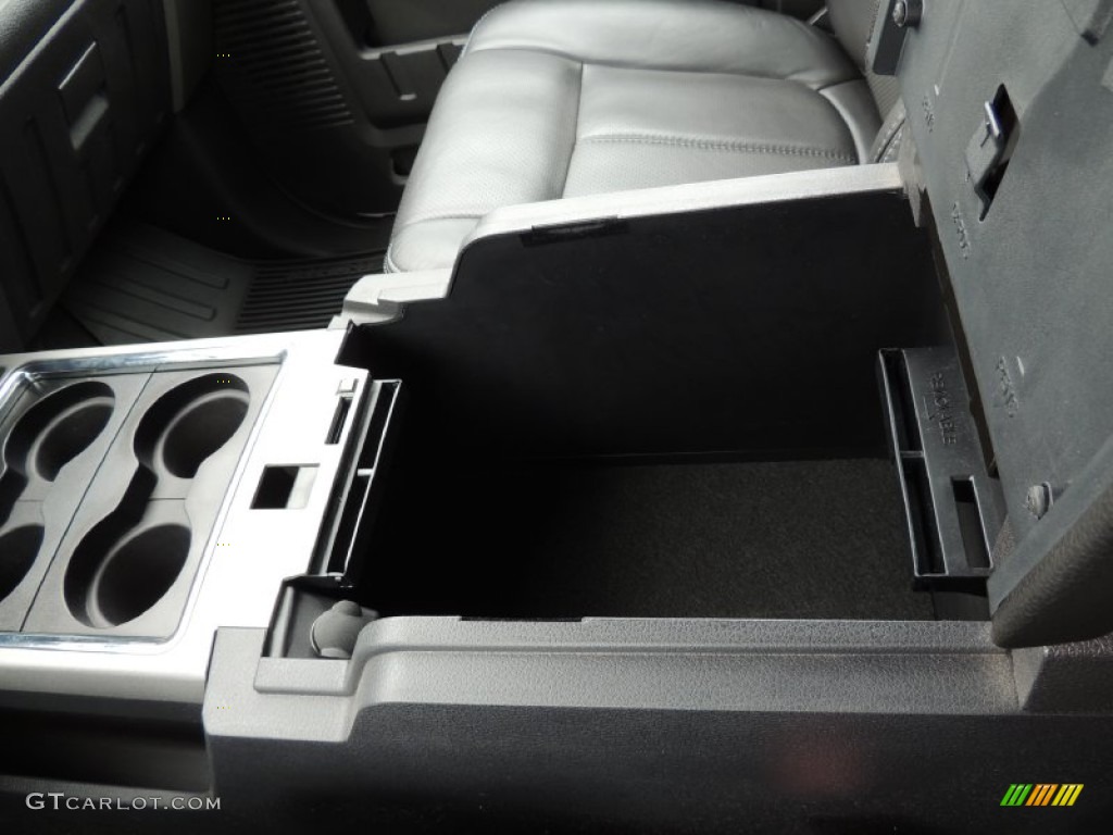 2012 F350 Super Duty Lariat Crew Cab 4x4 Dually - Oxford White / Black photo #25