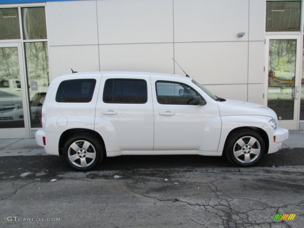 2011 HHR LS - Arctic Ice White / Ebony photo #2