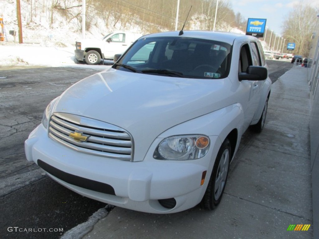 2011 HHR LS - Arctic Ice White / Ebony photo #7