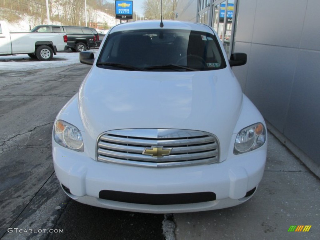 2011 HHR LS - Arctic Ice White / Ebony photo #8