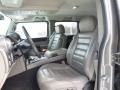 2004 Hummer H2 Wheat Interior Front Seat Photo