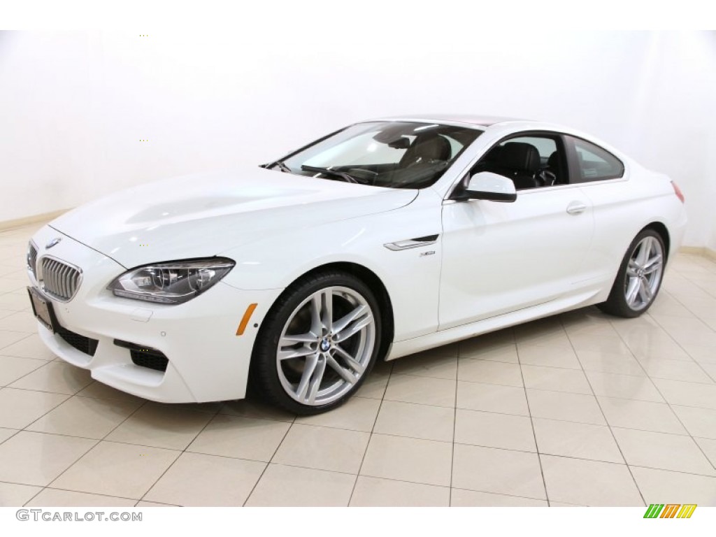 Alpine White 2012 BMW 6 Series 650i xDrive Coupe Exterior Photo #90430440