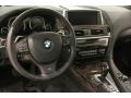 Black Nappa Leather Dashboard Photo for 2012 BMW 6 Series #90430632