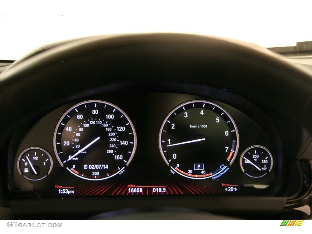 2012 BMW 6 Series 650i xDrive Coupe Gauges Photo #90430650