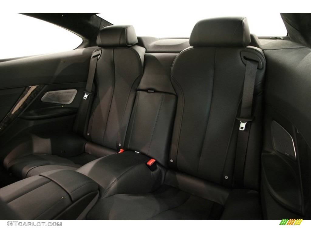 Black Nappa Leather Interior 2012 BMW 6 Series 650i xDrive Coupe Photo #90431922