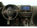 Black Nappa Leather Dashboard Photo for 2012 BMW 6 Series #90431942