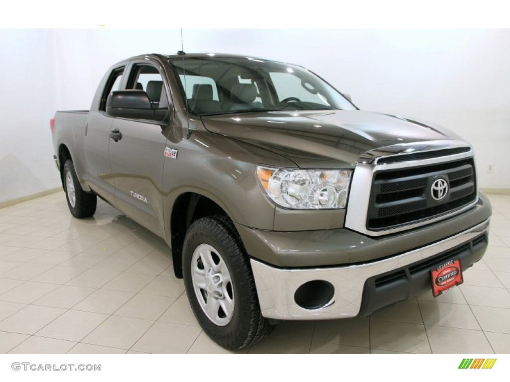 2012 Tundra Double Cab 4x4 - Pyrite Mica / Graphite photo #1