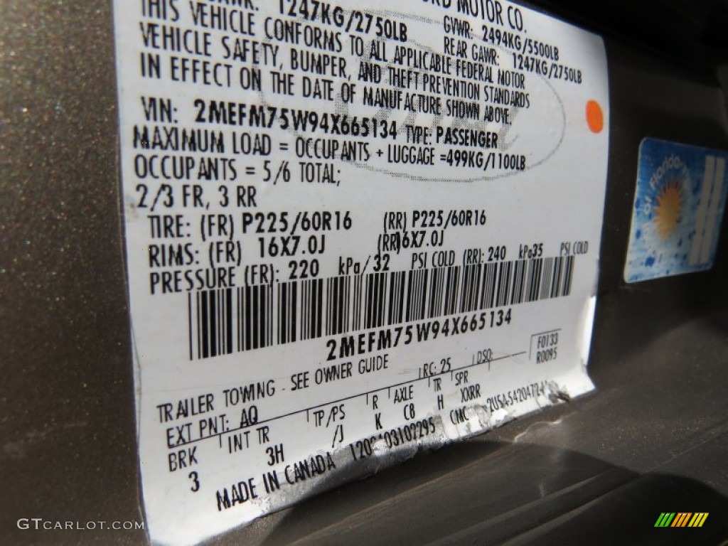 2004 Grand Marquis LS - Arizona Beige Metallic / Medium Parchment photo #14