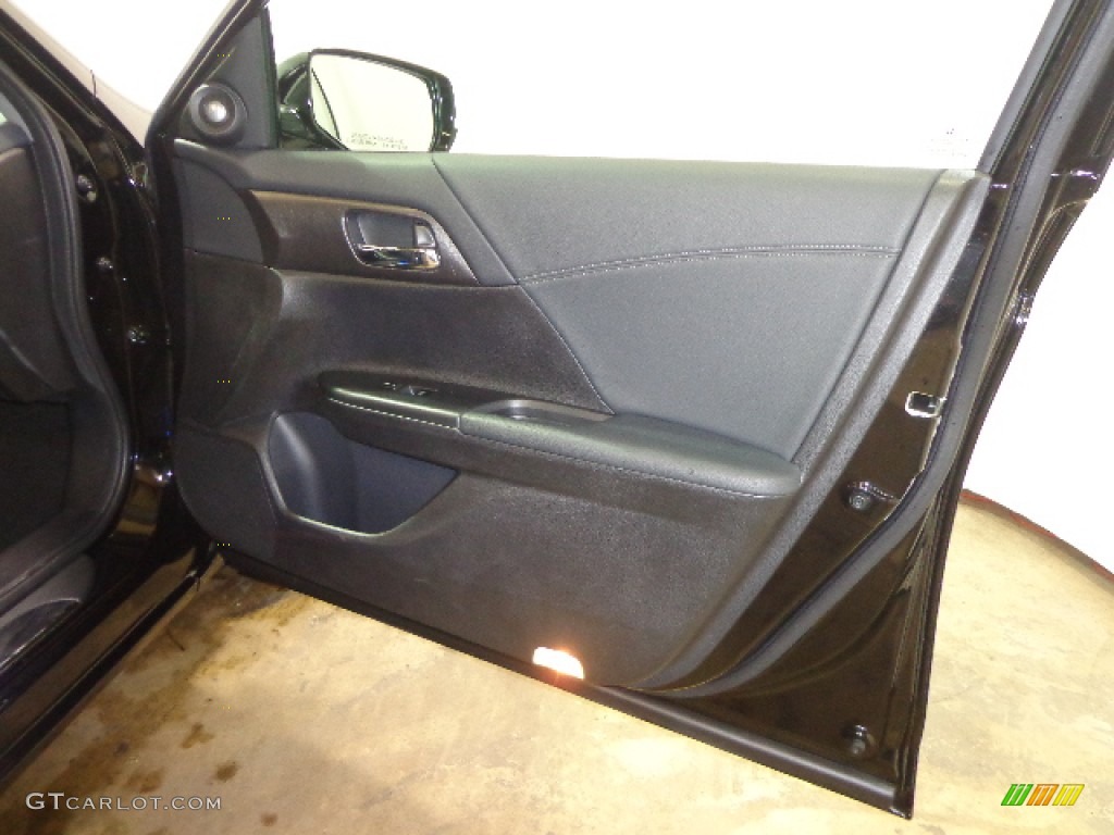 2013 Accord Touring Sedan - Crystal Black Pearl / Black photo #26