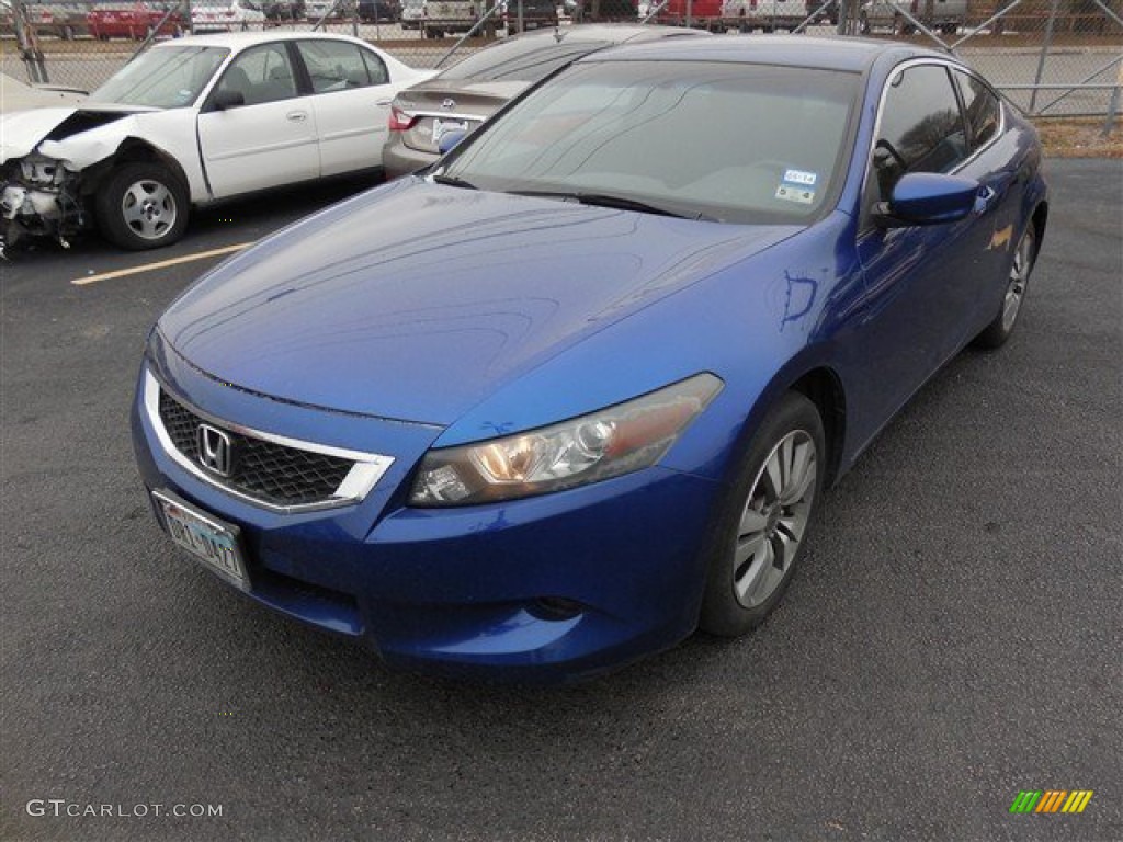 2008 Accord LX-S Coupe - Belize Blue Pearl / Black photo #1