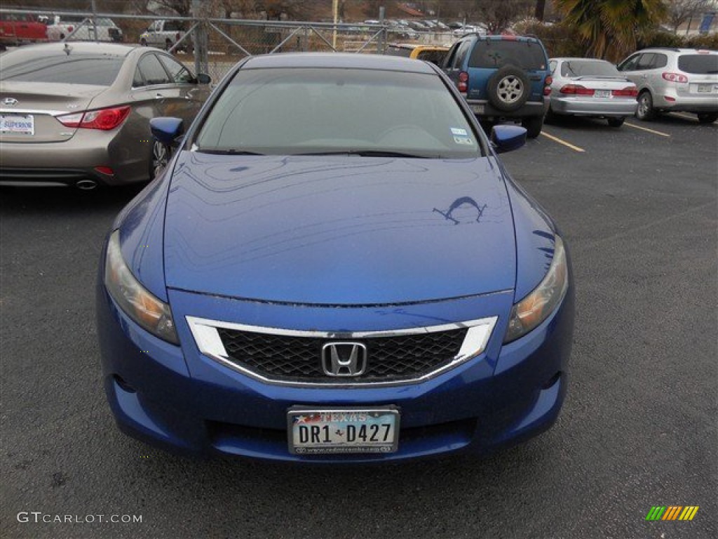 2008 Accord LX-S Coupe - Belize Blue Pearl / Black photo #2