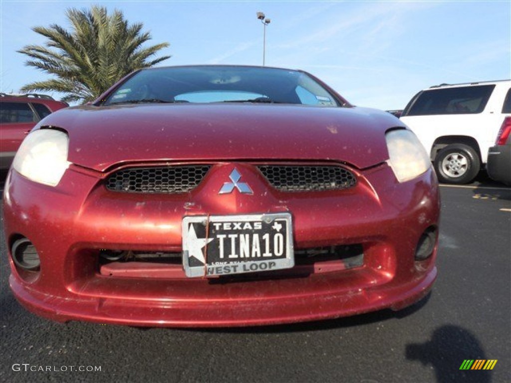 2008 Eclipse SE Coupe - Rave Red / Terra Cotta/Charcoal photo #3