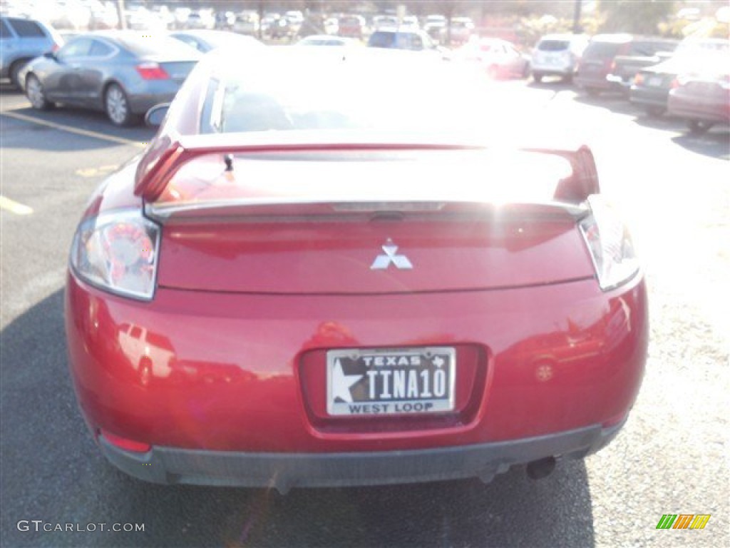 2008 Eclipse SE Coupe - Rave Red / Terra Cotta/Charcoal photo #8