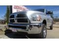 2012 Bright Silver Metallic Dodge Ram 2500 HD SLT Crew Cab 4x4  photo #1