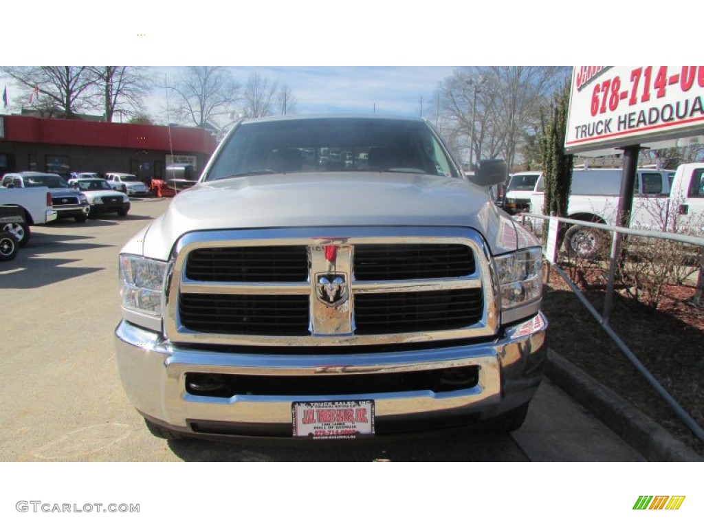 2012 Ram 2500 HD SLT Crew Cab 4x4 - Bright Silver Metallic / Dark Slate/Medium Graystone photo #13