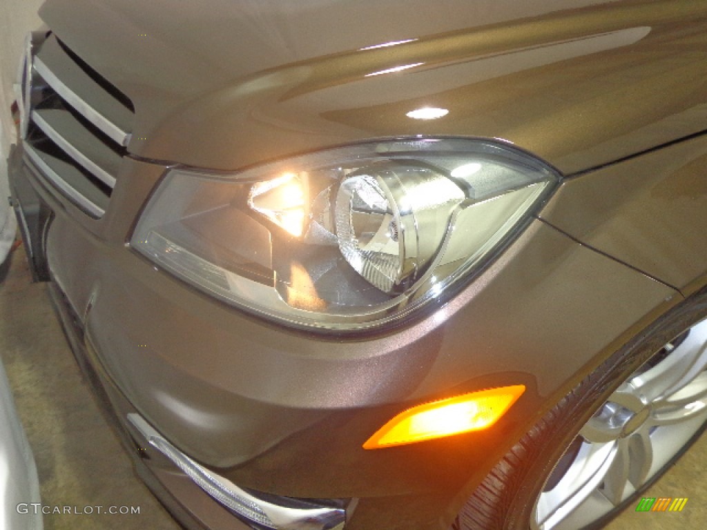 2013 C 300 4Matic Sport - Dolomite Brown Metallic / Almond Beige photo #6