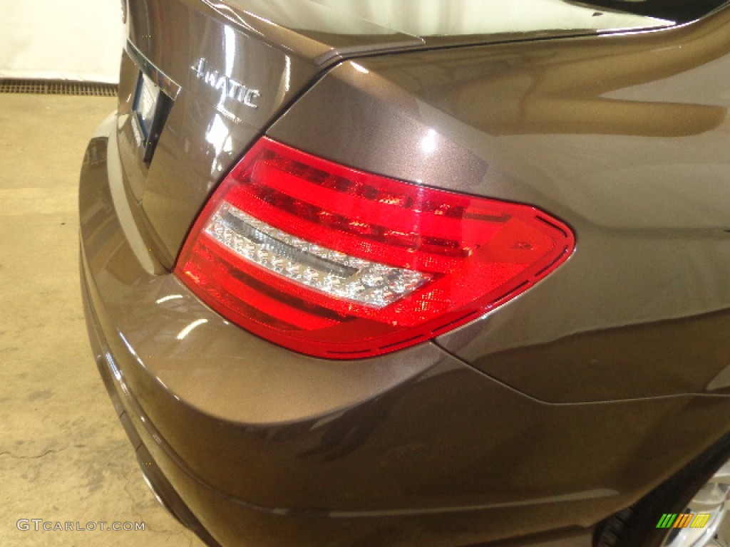 2013 C 300 4Matic Sport - Dolomite Brown Metallic / Almond Beige photo #8