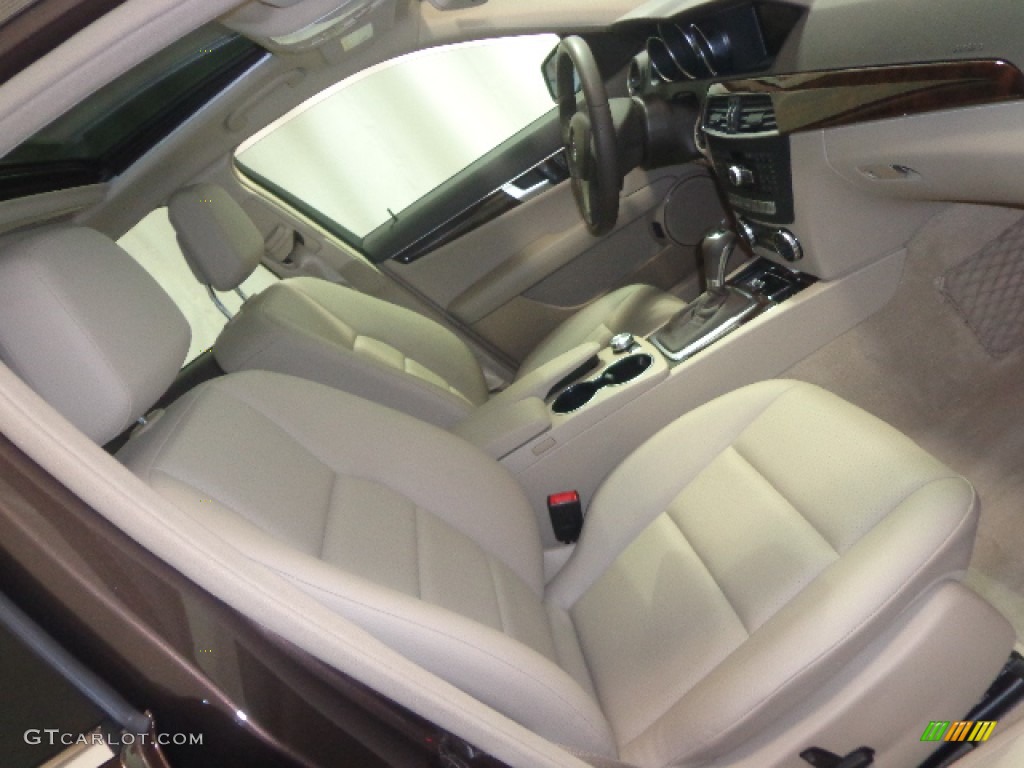 2013 C 300 4Matic Sport - Dolomite Brown Metallic / Almond Beige photo #33