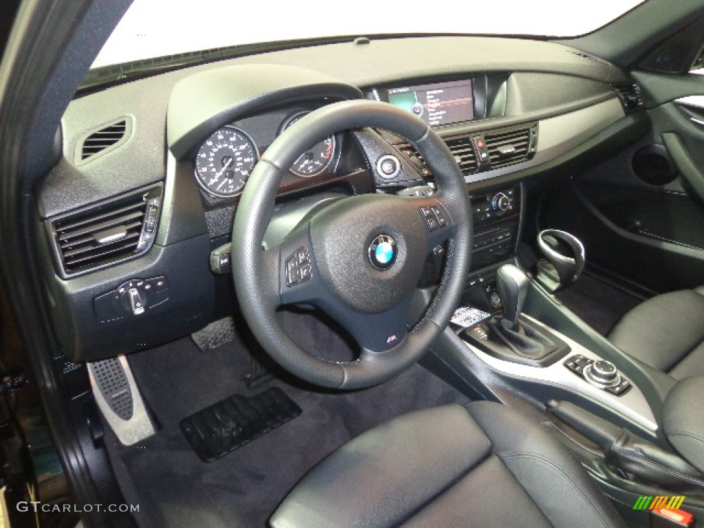 2013 X1 xDrive 35i - Black Sapphire Metallic / Black photo #20