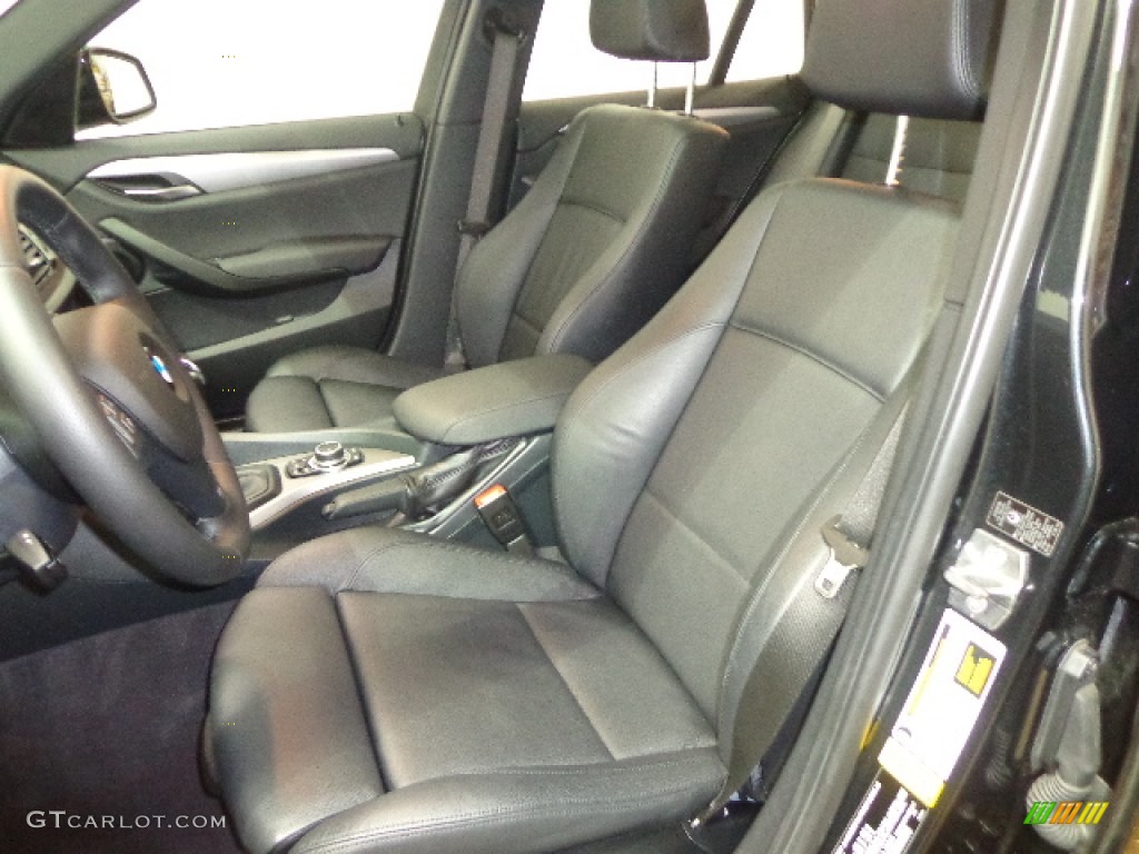 2013 X1 xDrive 35i - Black Sapphire Metallic / Black photo #22