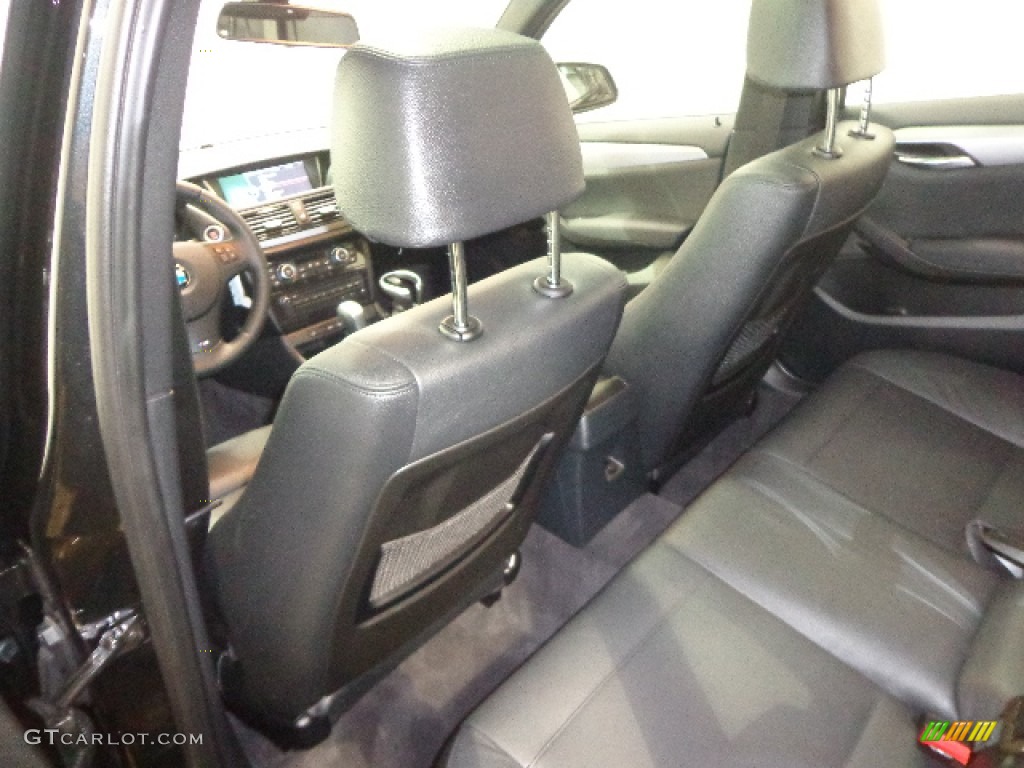 2013 X1 xDrive 35i - Black Sapphire Metallic / Black photo #25