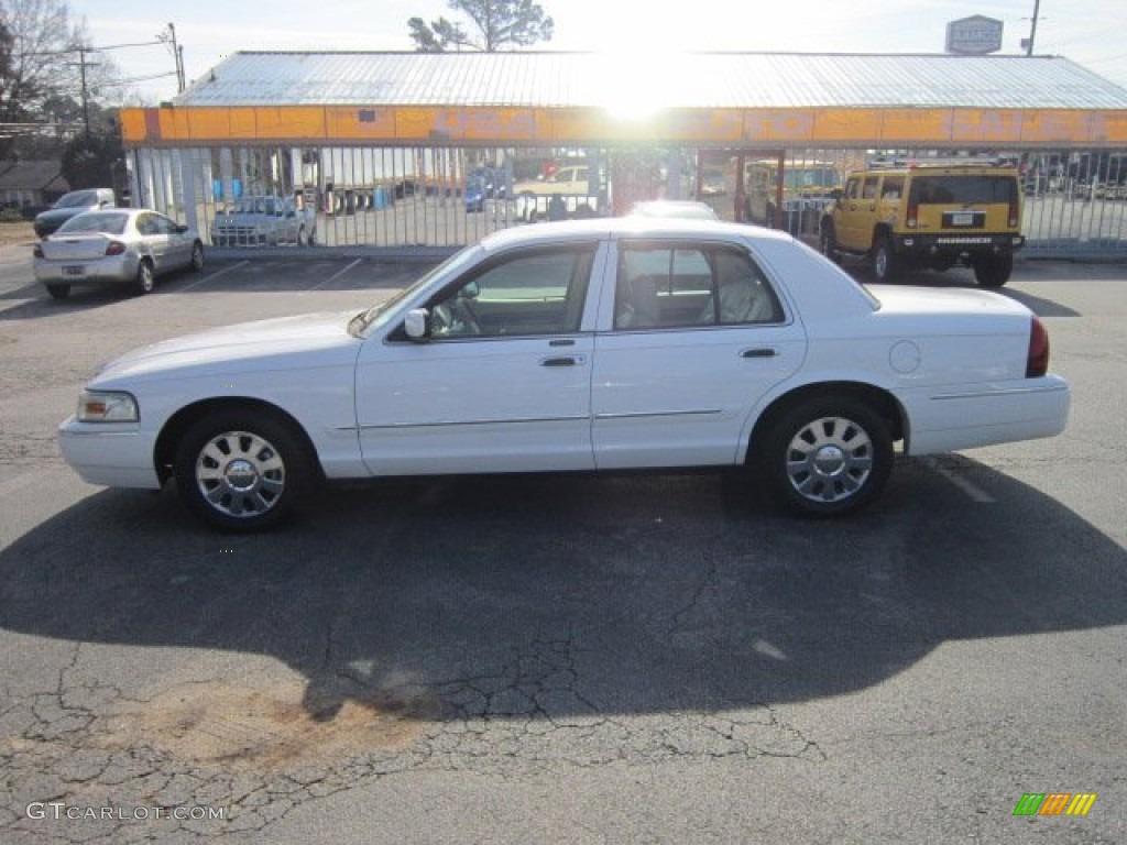2006 Grand Marquis LS - Vibrant White / Light Camel photo #2