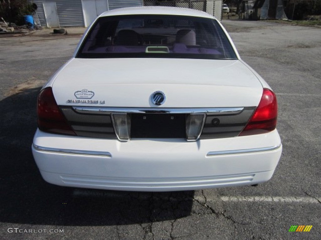 2006 Grand Marquis LS - Vibrant White / Light Camel photo #3