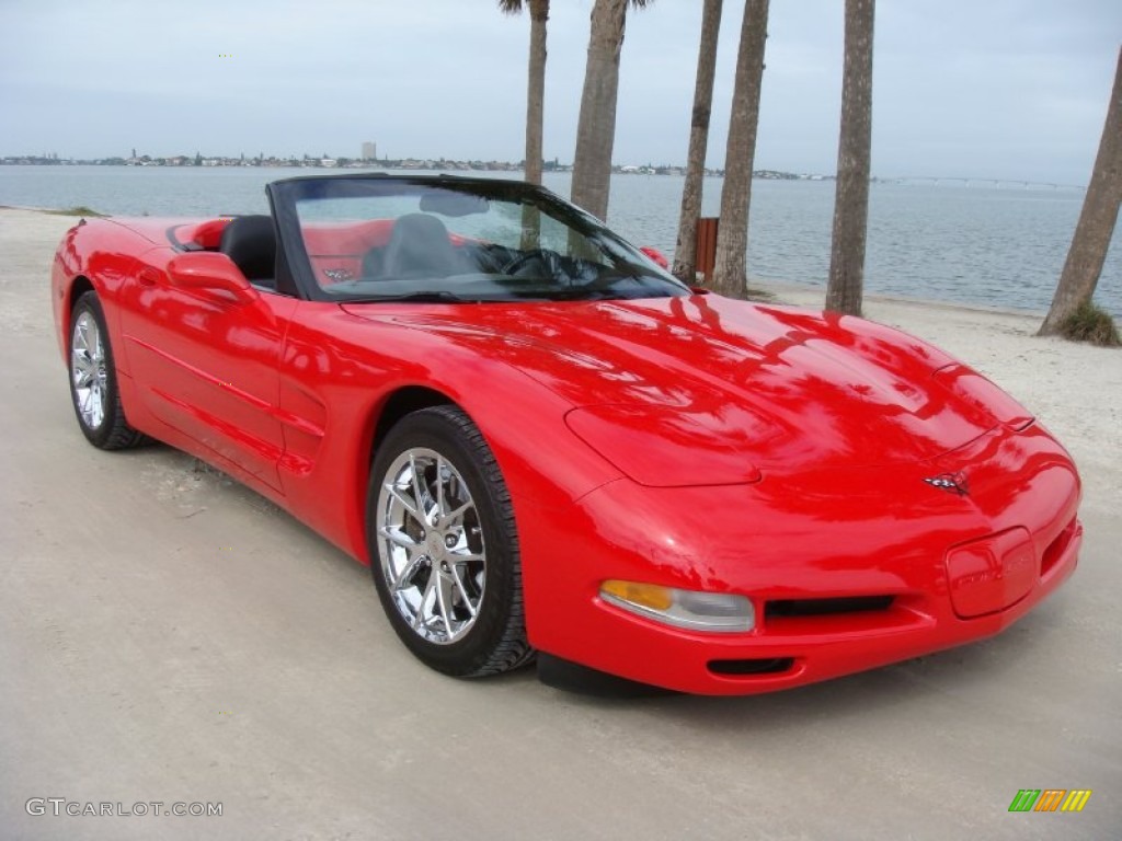 Torch Red 2001 Chevrolet Corvette Convertible Exterior Photo #90439356