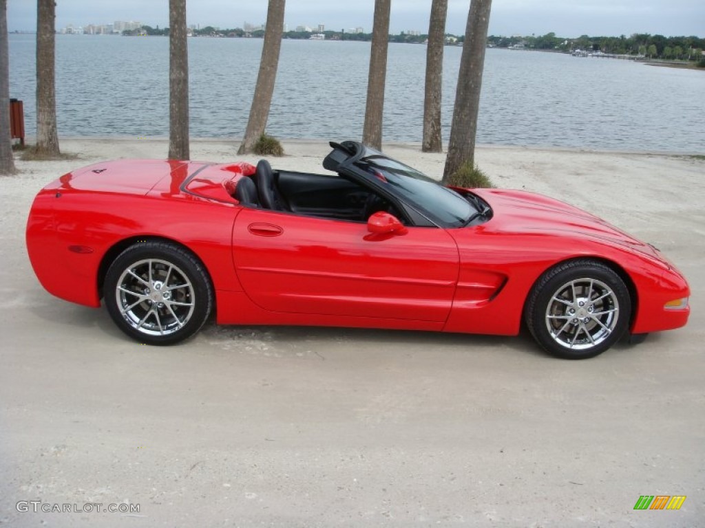 Torch Red 2001 Chevrolet Corvette Convertible Exterior Photo #90439419